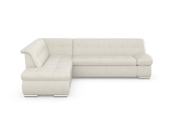 DOMO collection Ecksofa Mona, wahlweise mit Bett- und Armlehnfunktion