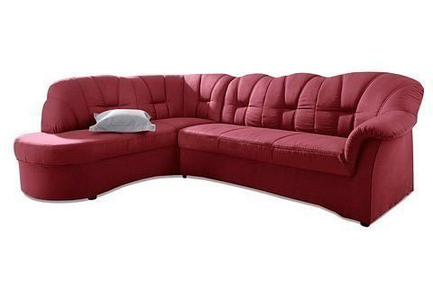 DOMO collection Ecksofa Papenburg, mit Ottomane, wahlweise mit Bettfunktion
