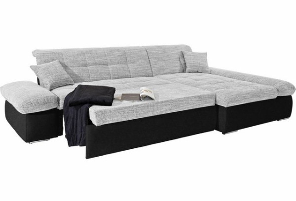 DOMO collection Ecksofa Moric Schlafsofa B/T/H 300/172/80 cm, viele Bezugsarten, auch in Cord, XXL-F